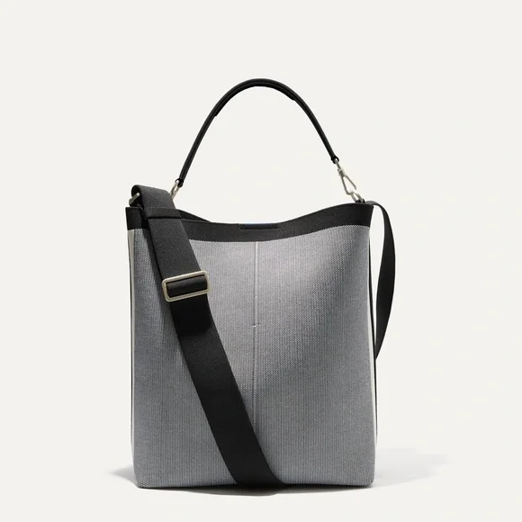 Rothy’s The Bucket Bag in Grey Mist - Picture 2 of 2